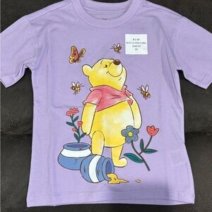 Disney Winnie the Pooh Lavender Kids T-Shirt